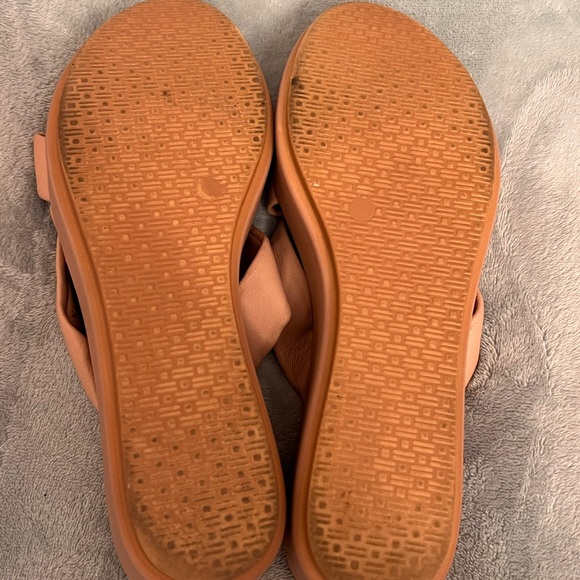 CAB leather, Italian, wedge sandals - Picture 6 of 8